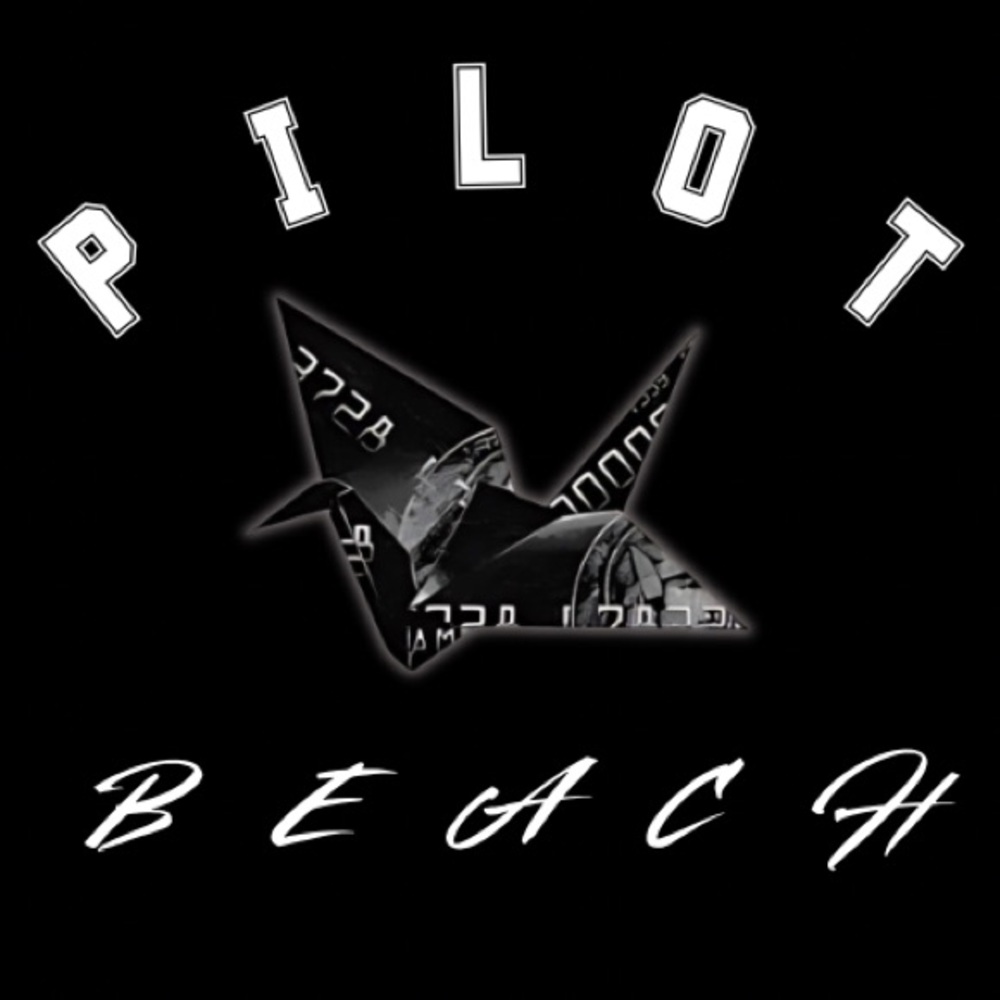PILOT BEACH Black Unisex Premium T-Shirts